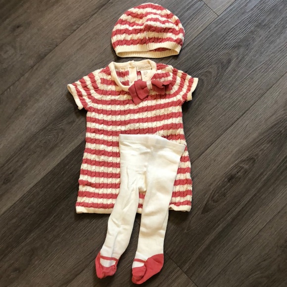 Crocheted matching sweater dress outfit - Picture 1 of 2